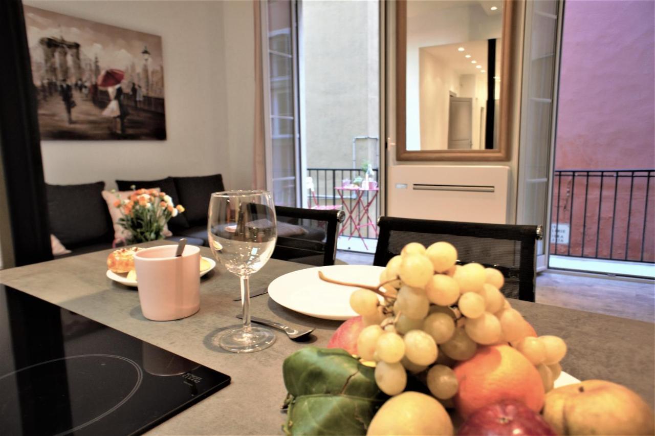 Ze Perfect Place - Superbe Appartement 2 Chb - Ac - Saleya - Marche Aux Fleurs Nice Exteriör bild