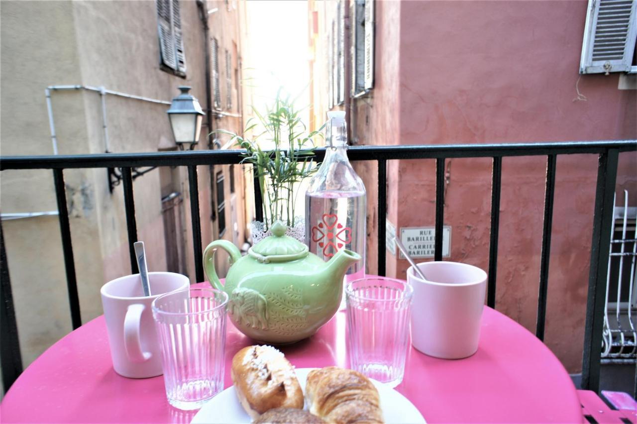 Ze Perfect Place - Superbe Appartement 2 Chb - Ac - Saleya - Marche Aux Fleurs Nice Exteriör bild