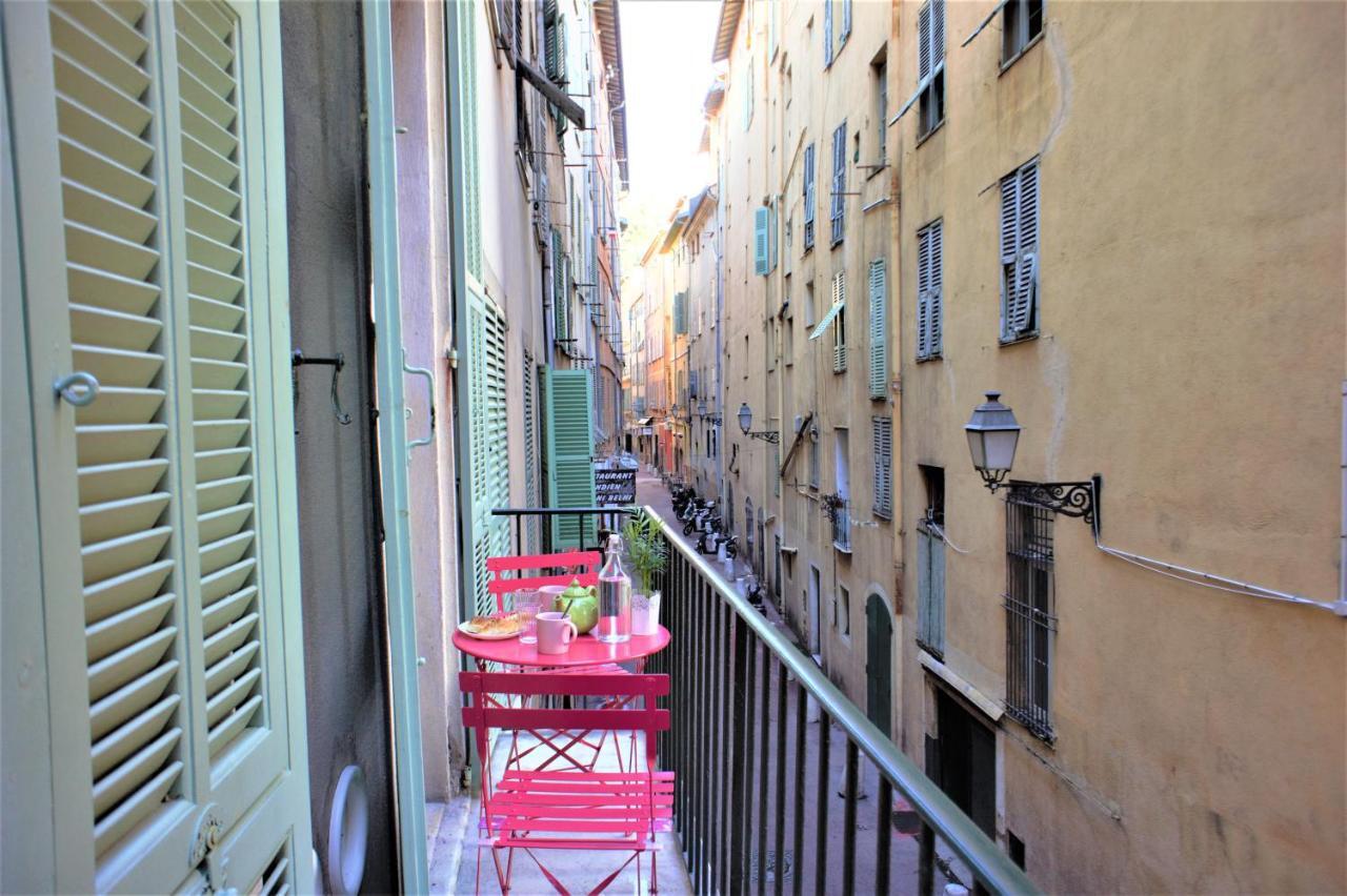 Ze Perfect Place - Superbe Appartement 2 Chb - Ac - Saleya - Marche Aux Fleurs Nice Exteriör bild